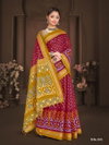 Ikkat With Latkan Daily Wear Printed Cotton Sarees Catalog